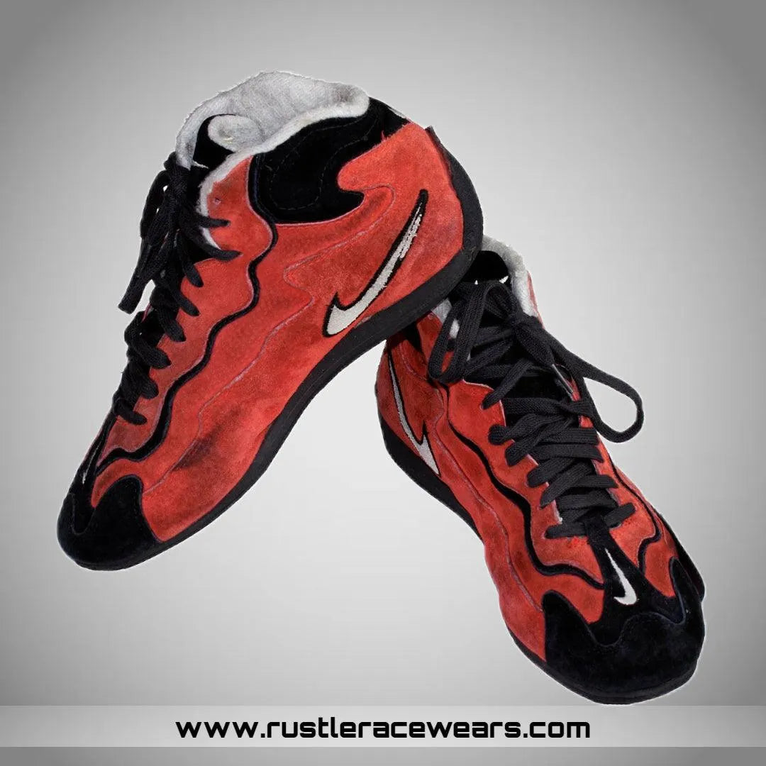 2000-michael-schumacher-race-ferrari-nike-f1-boots-rustle-racewears-4 - Rustle Racewear