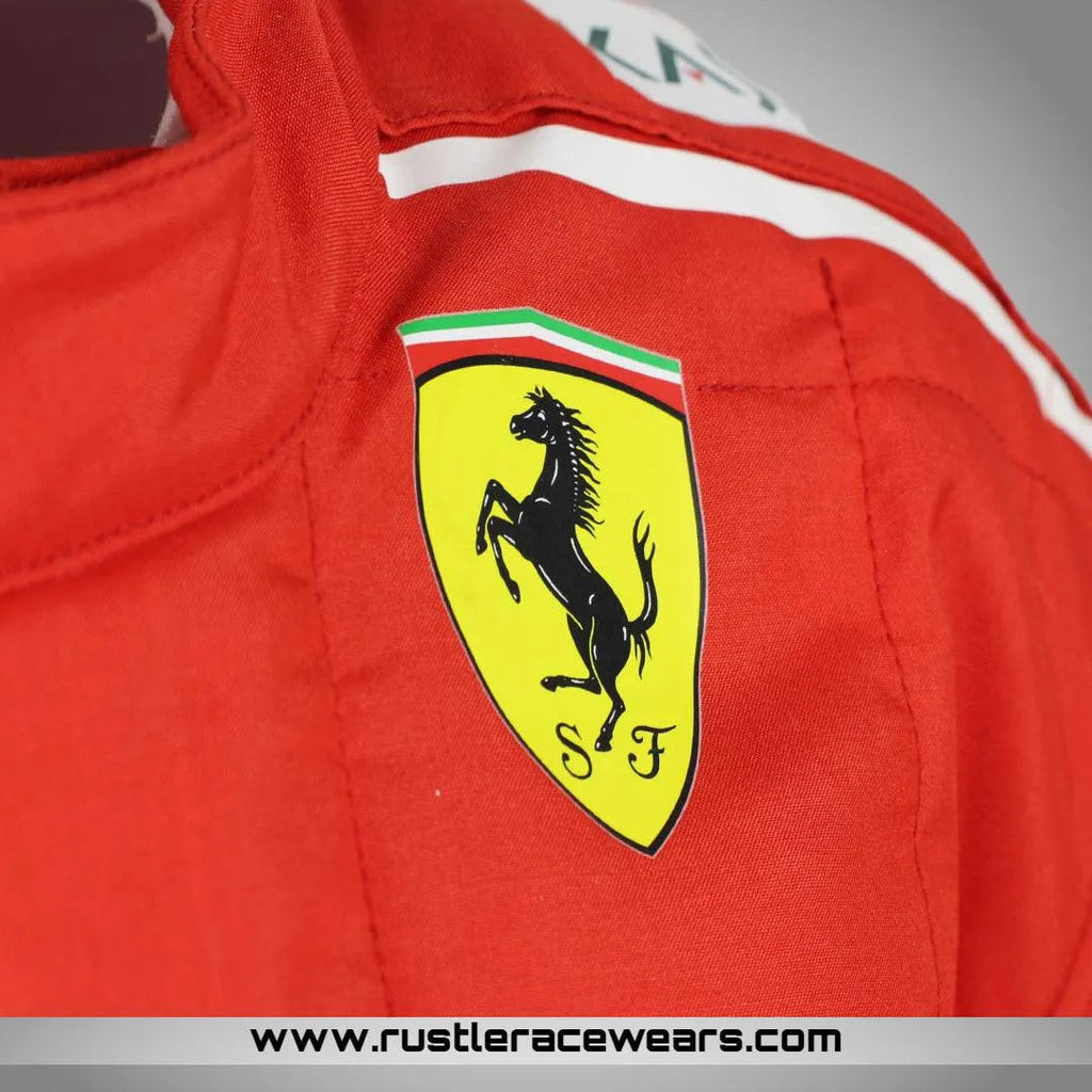 2018 Kimi Raikkonen Scuderia Ferrari F1 Suit - Rustle Racewears