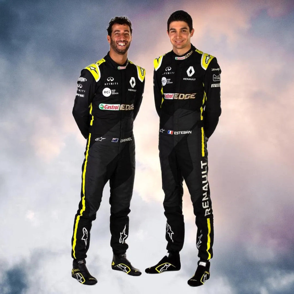 2020 Daniel Ricciardo Renault F1 Replica Race Suit - Rustle Racewears