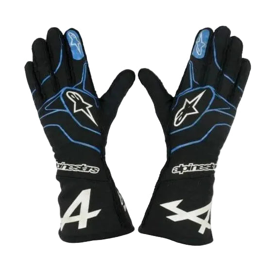 2021 Fernando Alonso F1 Racing Gloves Alpinestars - Rustle Racewears
