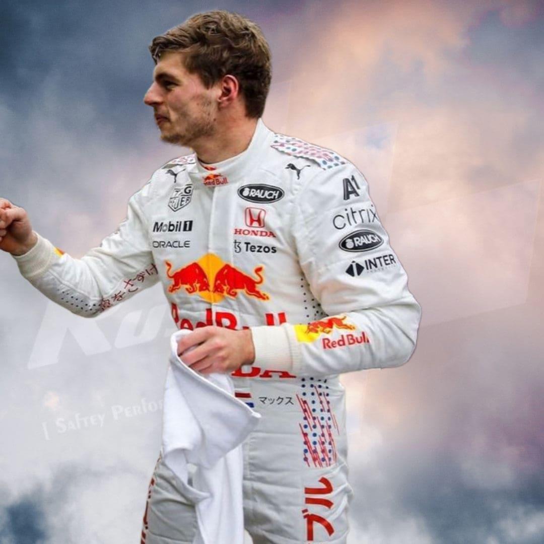 2021 Max Verstappen RedBull Special Turkish GP Race Suit - Rustle Racewears
