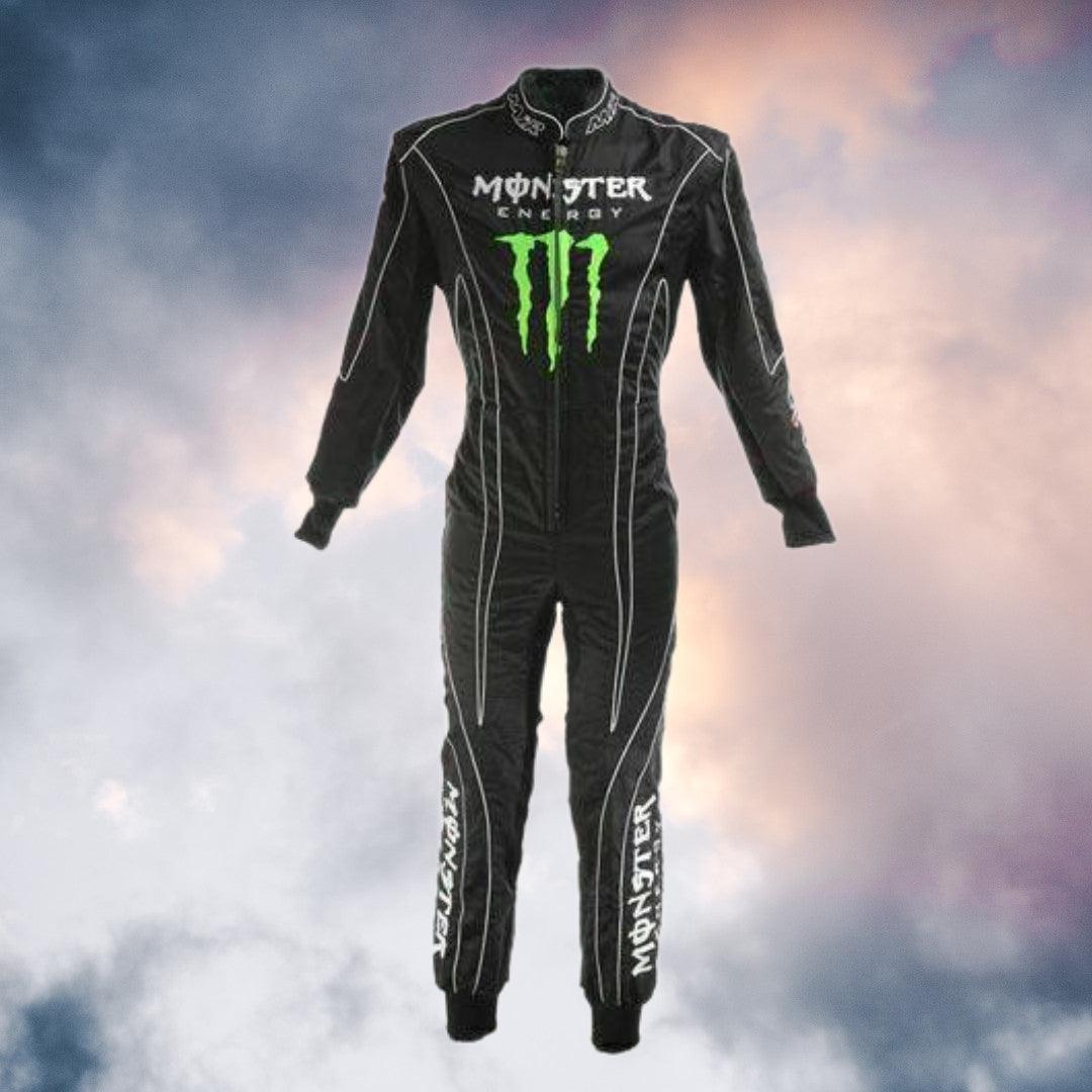 2021 Monster Energy Kart Racing Suit - Rustle Racewears
