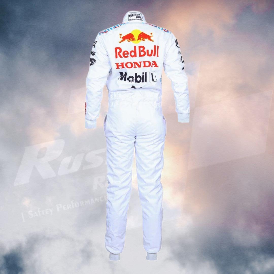 2021 Sergio Perez Redbull unveil special Turkish GP Race Suit - Rustle Racewears