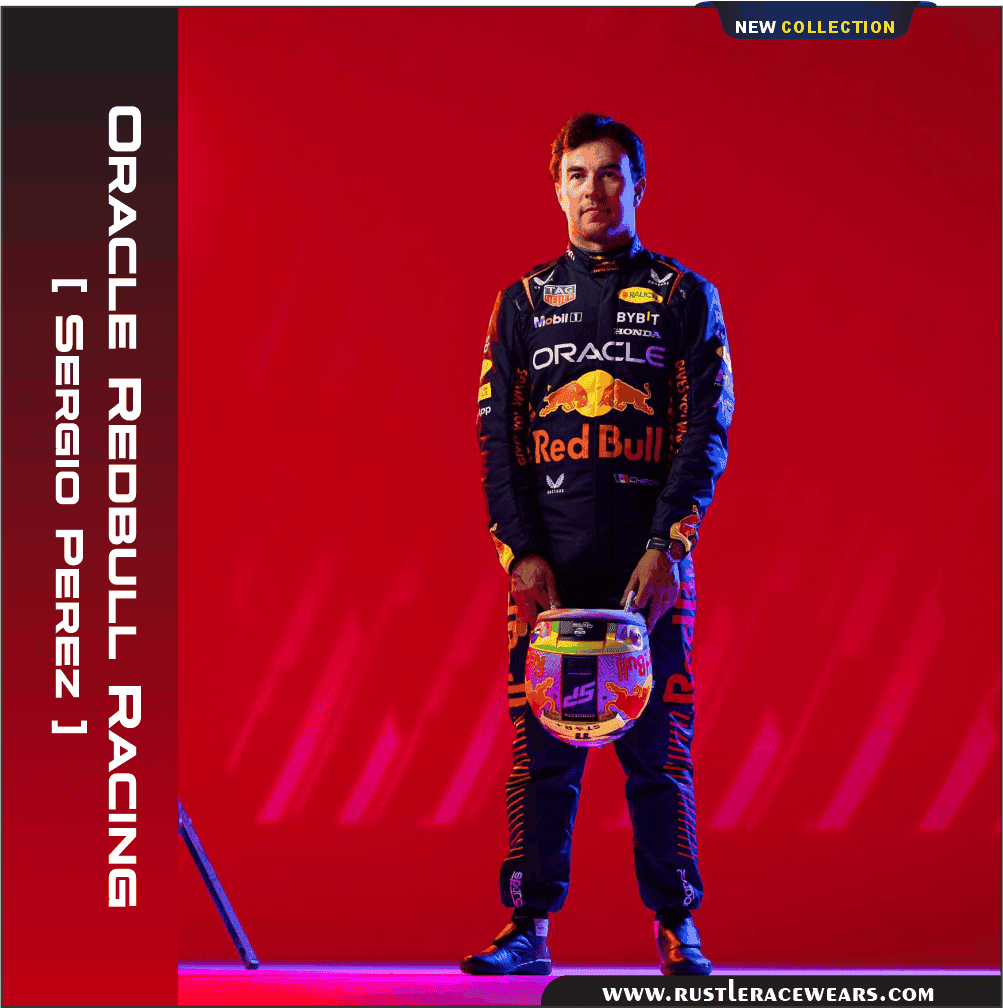 2023 Sergio Perez RedBull Honda Oracle Racing Suit F1 New - Rustle Racewears