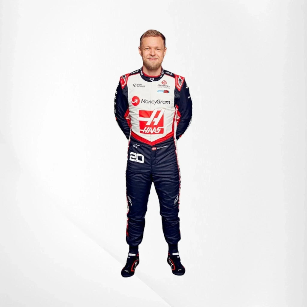2024 Kevin Magnussen Nico Hulkenberg Haas F1 Team Race Suit - Rustle Racewears