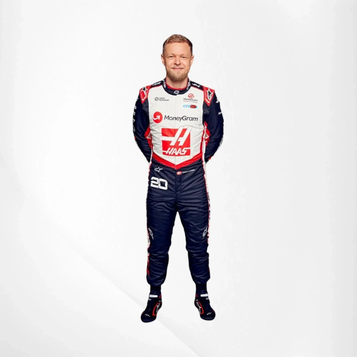 2024 Kevin Magnussen Nico Hulkenberg Haas F1 Team Race Suit - Rustle Racewears