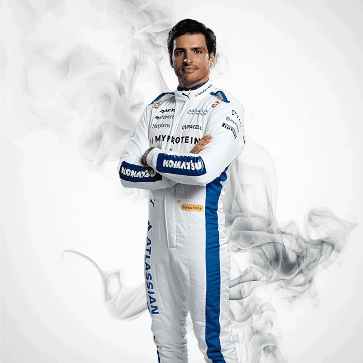 2025 F1 Racing Costume Replica | Williams – Albon & Sainz - Rustle Racegear