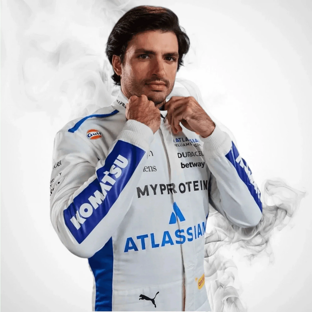2025 F1 Racing Costume Replica | Williams – Albon & Sainz - Rustle Racegear