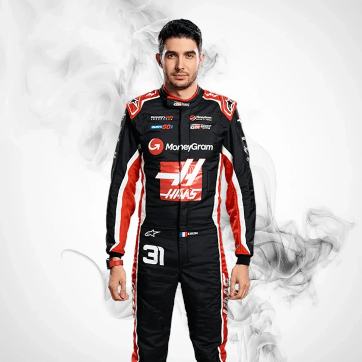 2025 Haas F1 Racing Team Suit | Ocon & Bearman - Rustle Racegear