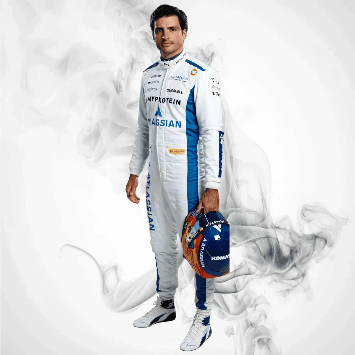 2025 F1 Racing Costume Replica | Williams – Albon & Sainz - Rustle Racegear