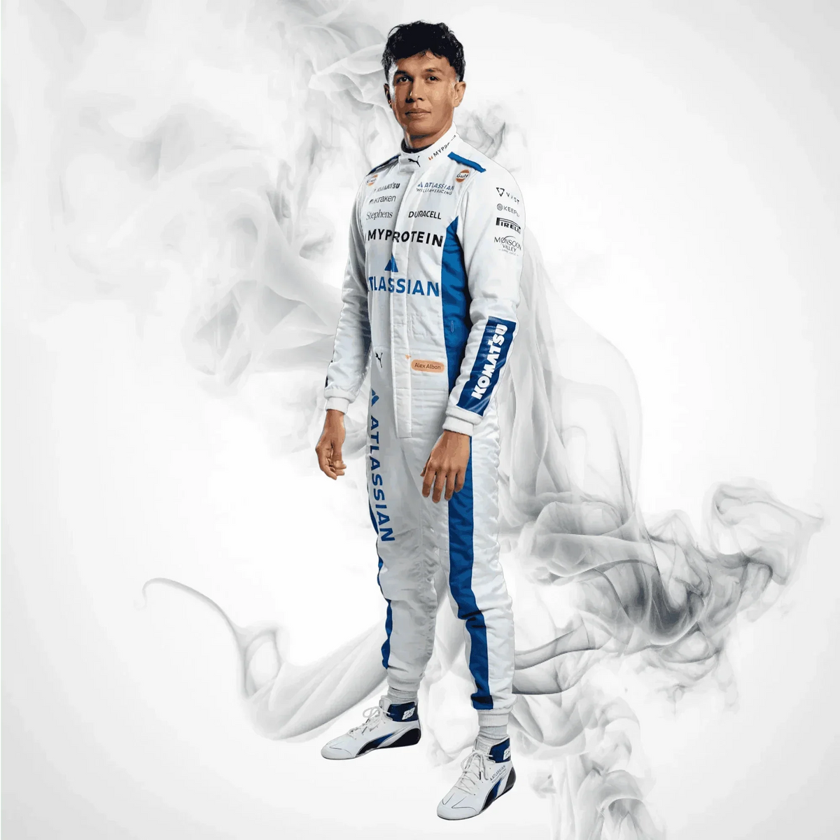 2025 Alexander Albon Williams F1 Race Suit Replica - Rustle Racegear