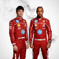 2025 Ferrari F1 Racing Team Suit | Charles Leclerc & Lewis Hamilton - Rustle Racegear