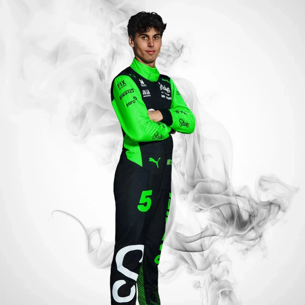 Gabriel Bortoleto 2025 Kick Sauber F1 Costume Replica - Rustle Racegear