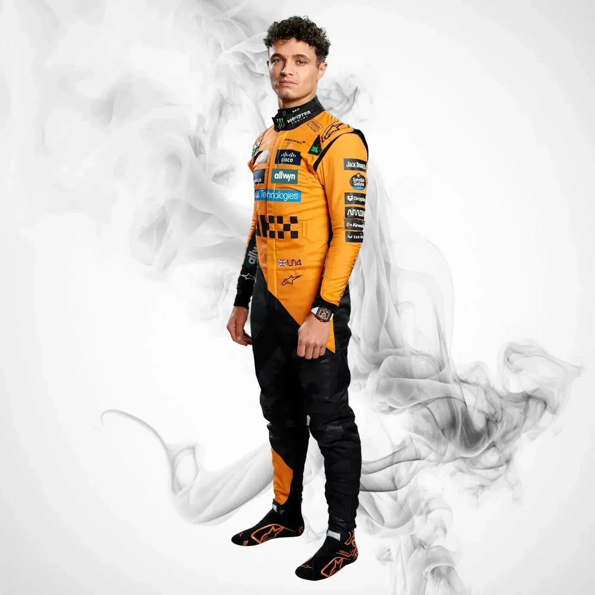 2025 McLaren F1 Team Suit Replica | Lando Norris & Oscar Piastri - Rustle Racegear