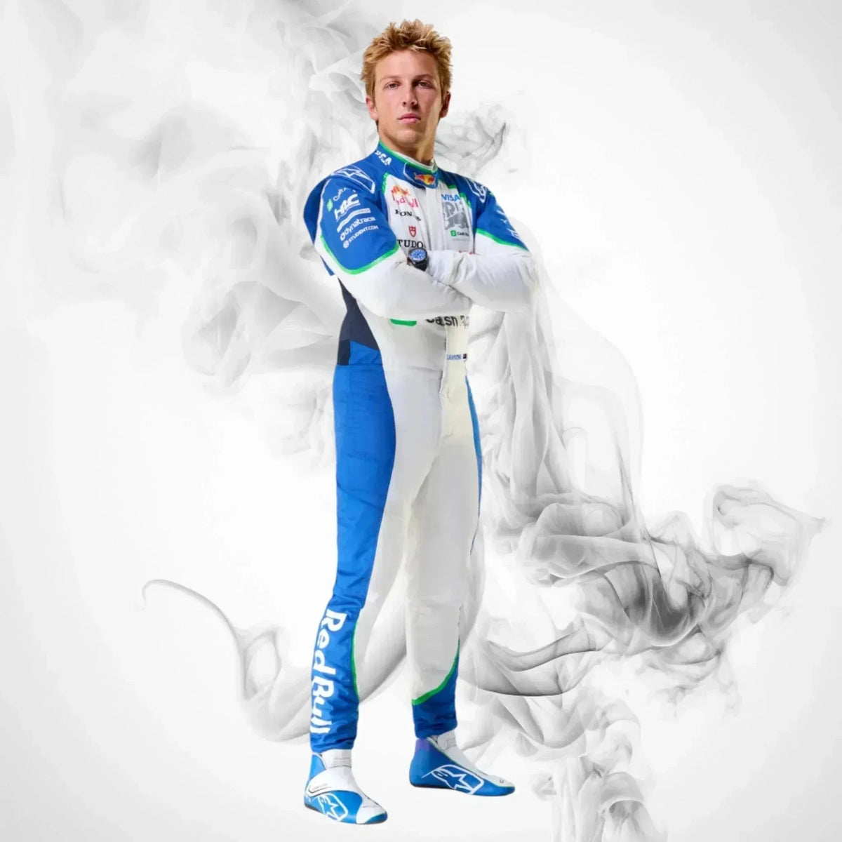 2025 Racing Bulls F1 Driver Costumes | Liam Lawson & Isack Hadjar - Rustle Racegear