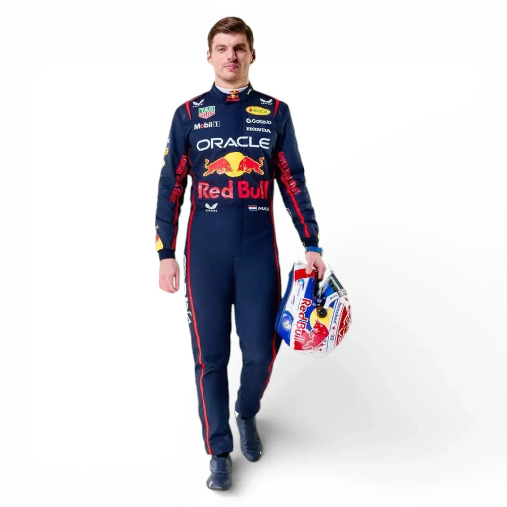 2025 Red Bull F1 Racing Driver Suit Replica | Verstappen, Tsunoda - Rustle Racegear