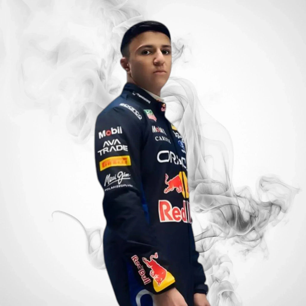 2026 Isack Hadjar Oracle Red Bull Racing F1 Race Suit Replica - Rustle Racegear