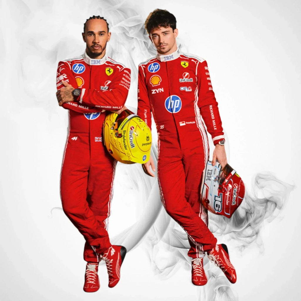 2026 Scuderia Ferrari HP Formula 1 Drivers Racing Replica Costumes - Rustle Racegear