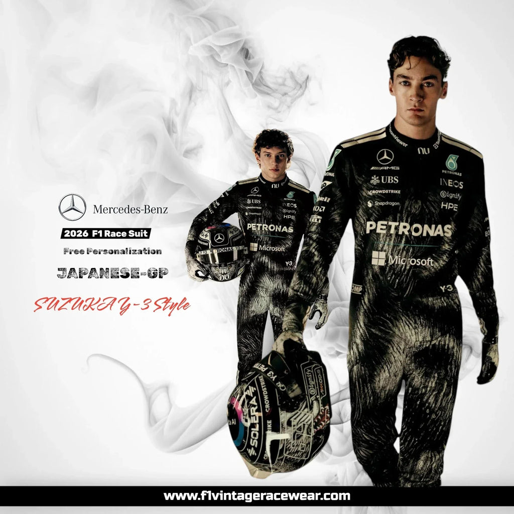 2026 Mercedes-AMG Petronas F1 Suit – Japanese GP Unique Edition Track Racewear