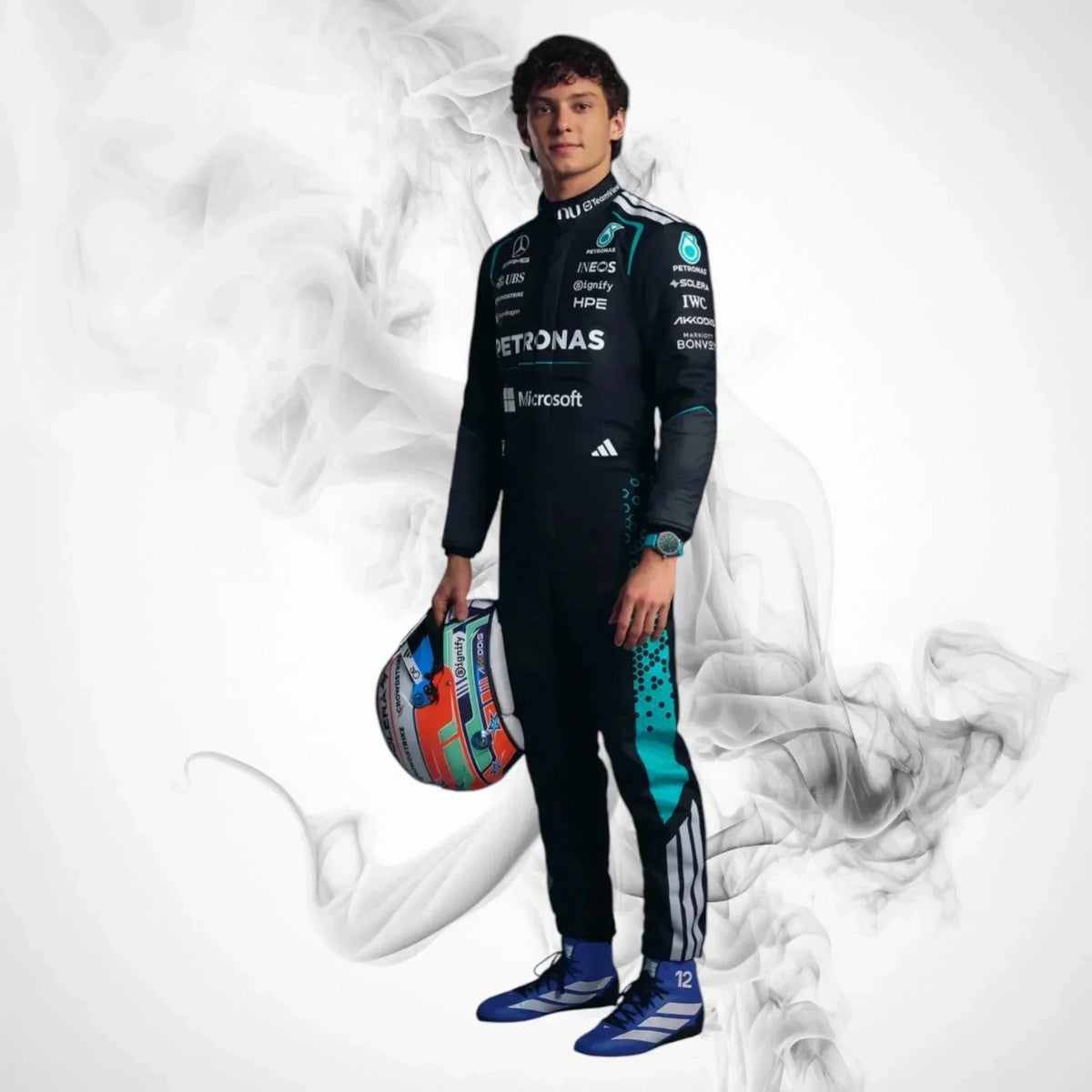 2026 Mercedes F1 Driver Racing Replica Suit | Kids & Adults - Rustle Racegear
