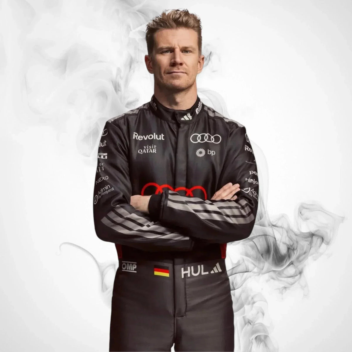 2026 Nico Hülkenberg Audi F1 Team Race Suit Replica – Kids & Adults - Rustle Racegear