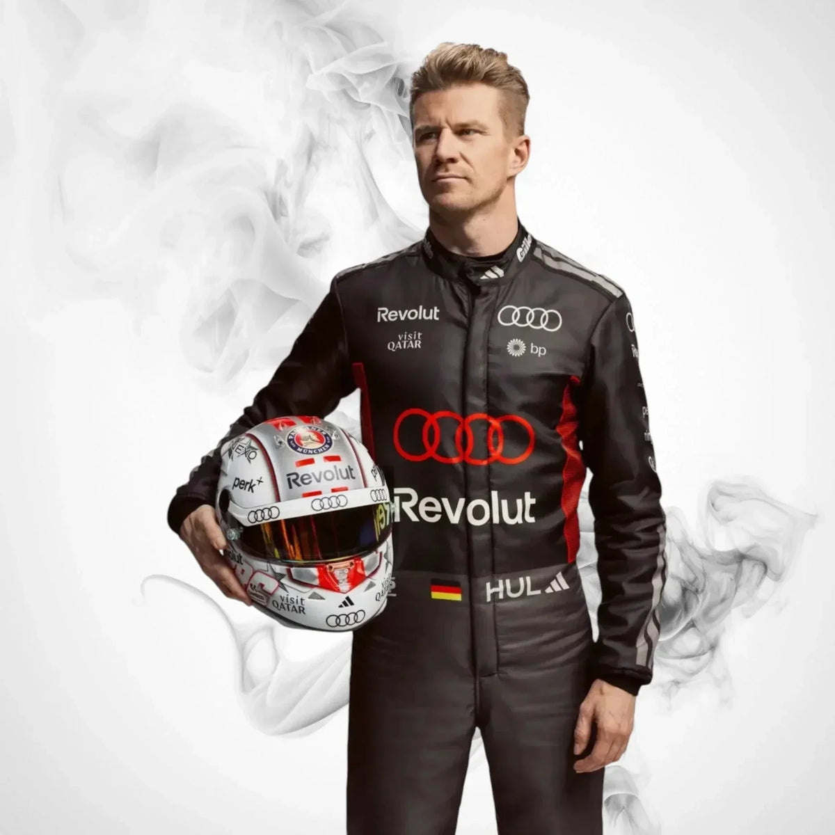 2026 Nico Hülkenberg Audi F1 Team Race Suit Replica – Kids & Adults - Rustle Racegear