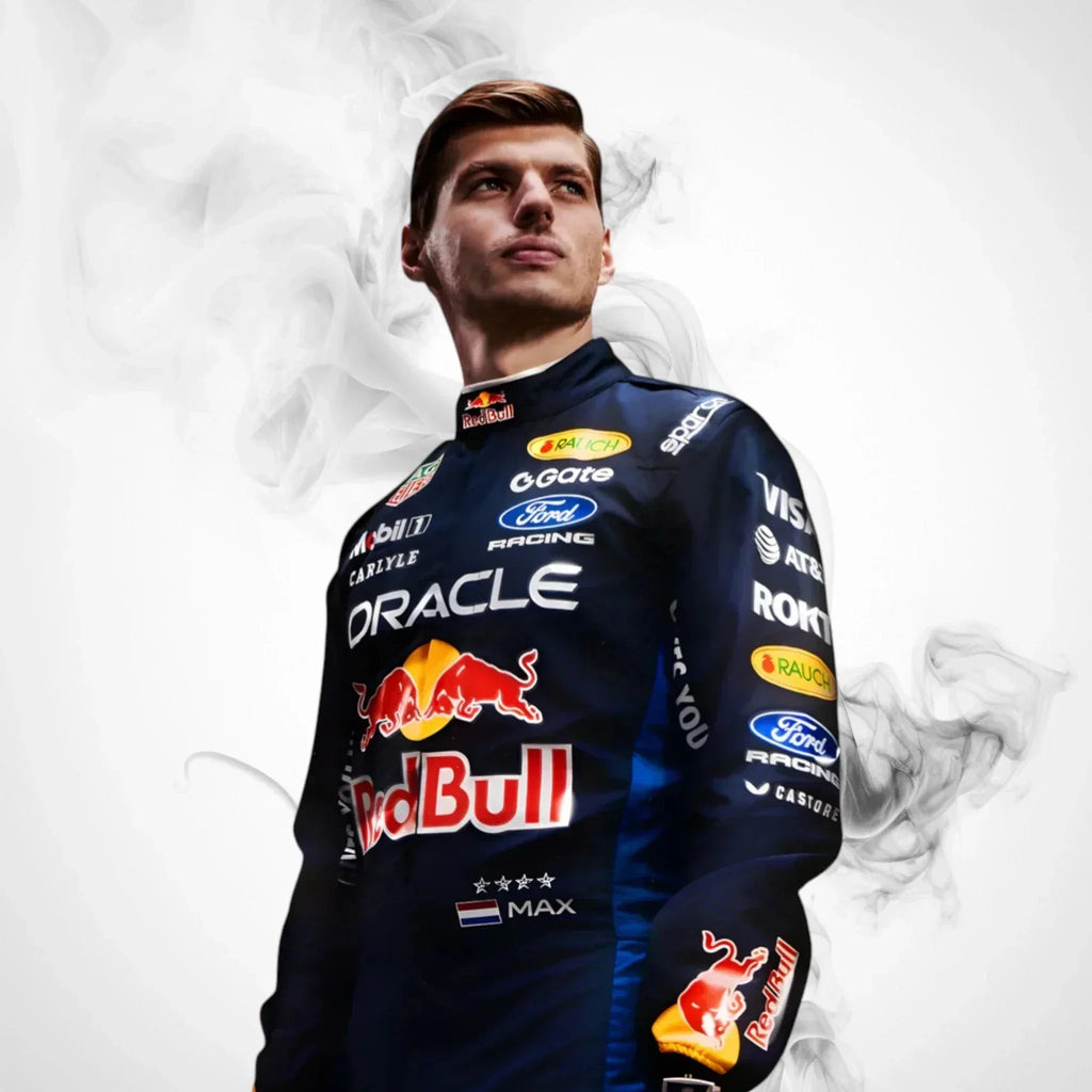 2026 Max Verstappen Oracle Red Bull Racing F1 Race Suit Replica - Rustle Racegear