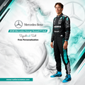 2026 George Russell F1 Driver Mercedes Racing Replica Costume