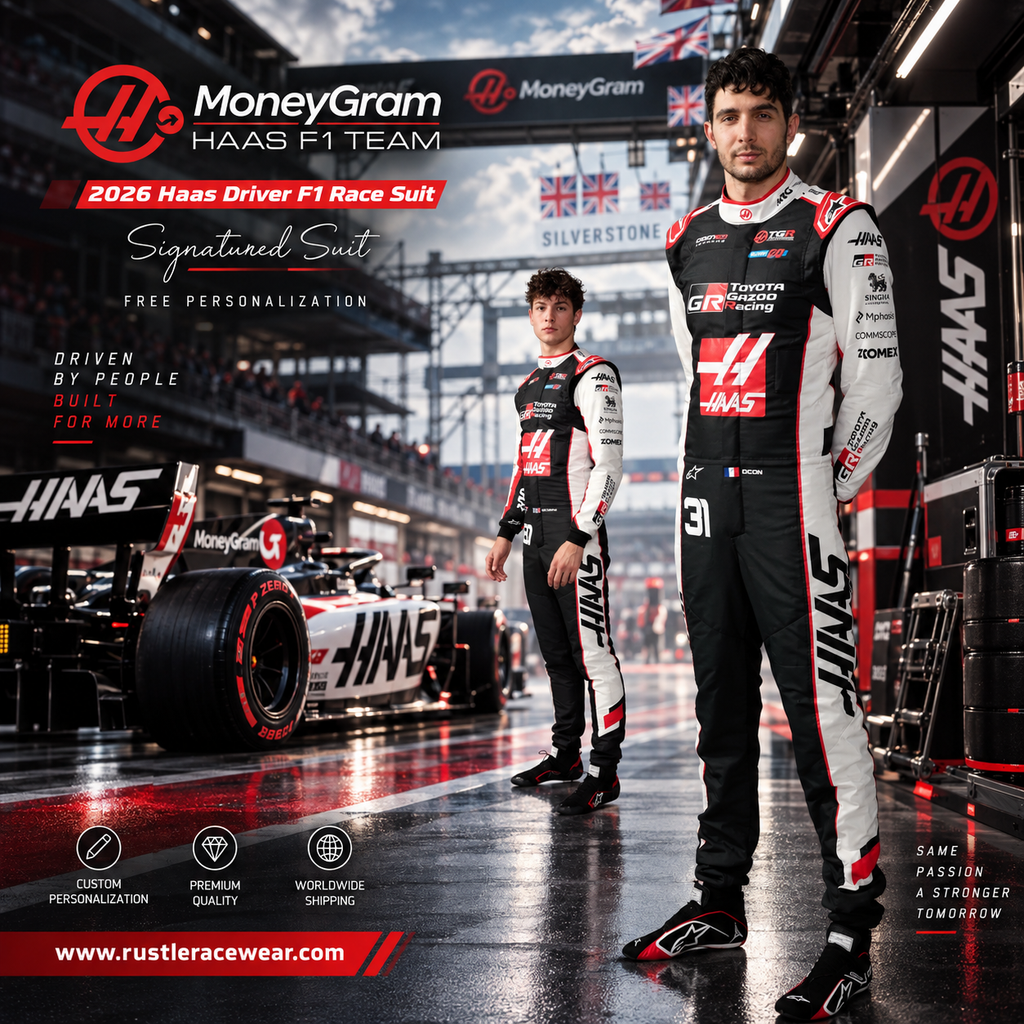 2026 Haas F1 Racing Suit Replica | Esteban Ocon & Oliver Bearman