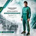 2026 Lance Stroll Aston Martin F1 Racing Replica Jumpsuit