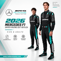 2026 Mercedes F1 Driver Racing Replica Suit | Kids & Adults