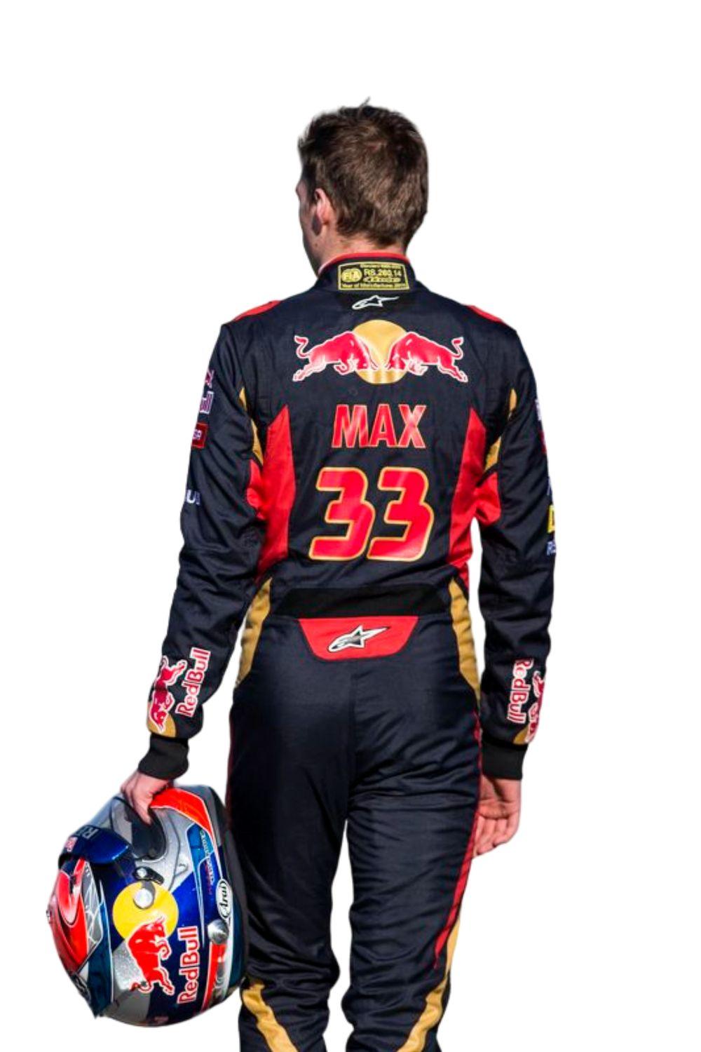 2015 Max Verstappen F1 Red Bull Racing Suit - Rustle Racewear