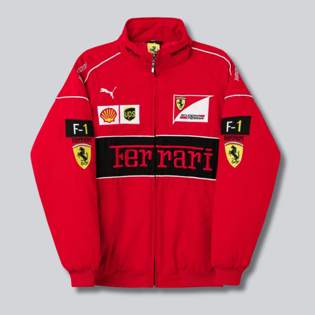 Ferrari Vintage Jacket Red