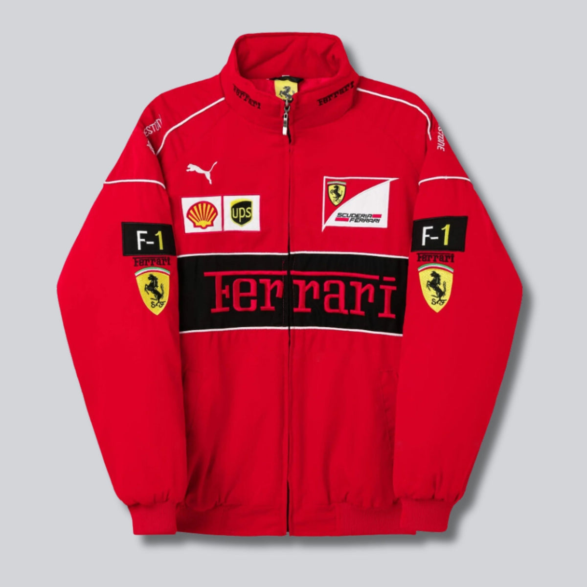 Ferrari Vintage Jacket Red