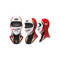 Birel ART Racing Balaclava – Red & White - Rustle Racewear
