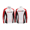 Birel ART Racing Base Layer Top – White & Red - Rustle Racewear