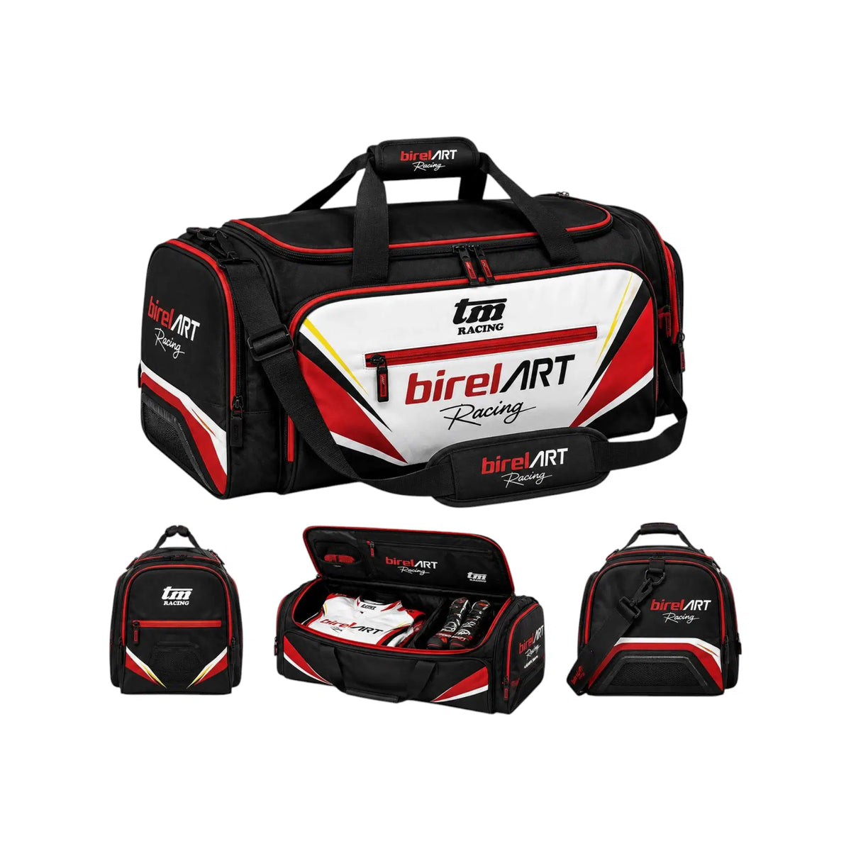 Birel ART Racing Duffle Bag – Black & Red - Rustle Racewear
