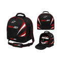 Birel ART Racing Helmet Backpack – Black & Red - Rustle Racewear