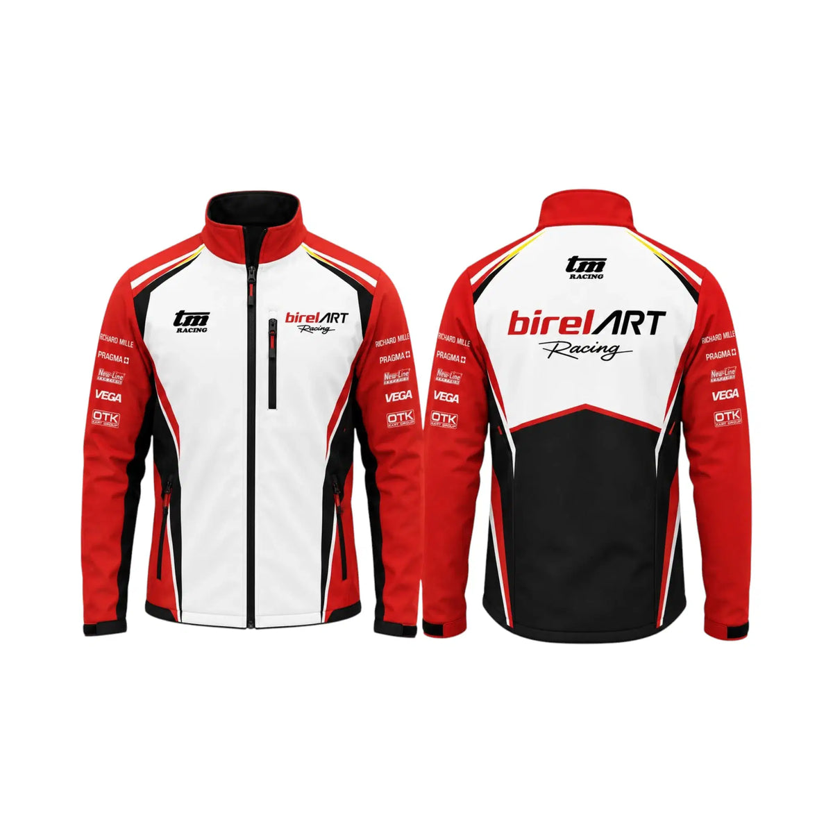 Birel ART Racing Jacket – Red & Black - Rustle Racewear