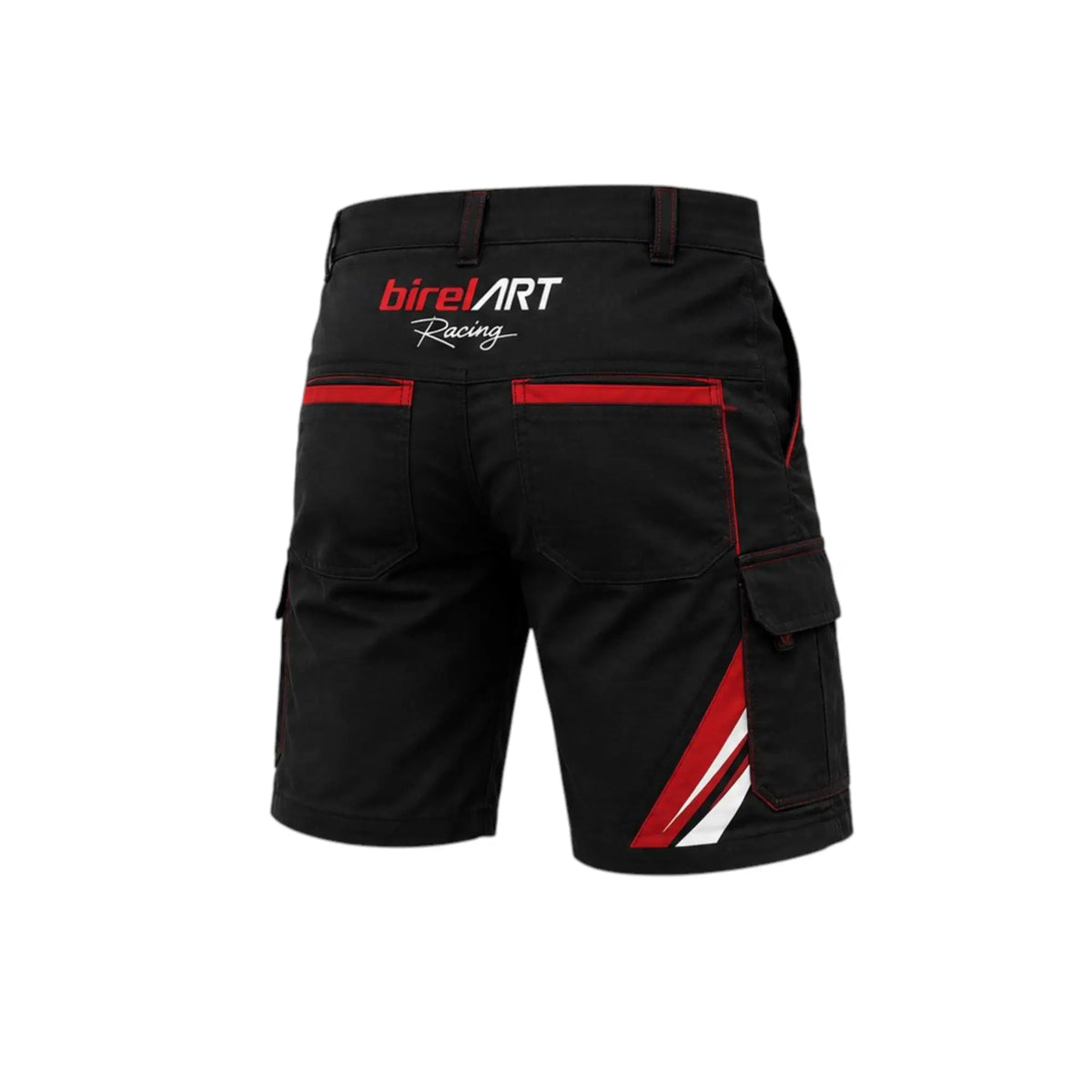 Birel ART Racing Shorts – Black & Red - Rustle Racewear