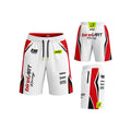 Birel ART Racing Shorts – Red & White - Rustle Racewear