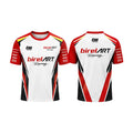 Birel ART Racing T-Shirt – Red & White - Rustle Racewear