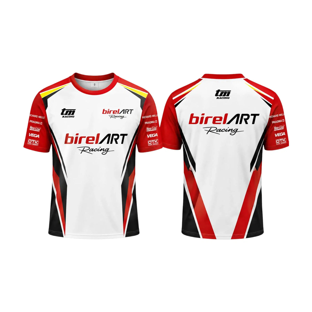 Birel ART Racing T-Shirt – Red & White - Rustle Racewear