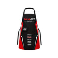Birel ART Racing Utility Apron – Black Red - Rustle Racewear
