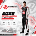 Esteban Ocon 2026 Haas F1 Racing Suit Replica
