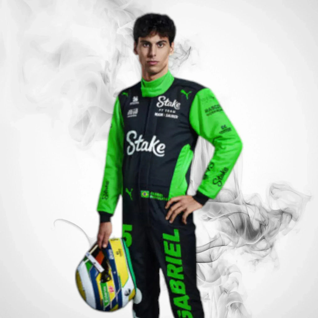 Gabriel Bortoleto 2025 Kick Sauber F1 Costume Replica - Rustle Racegear
