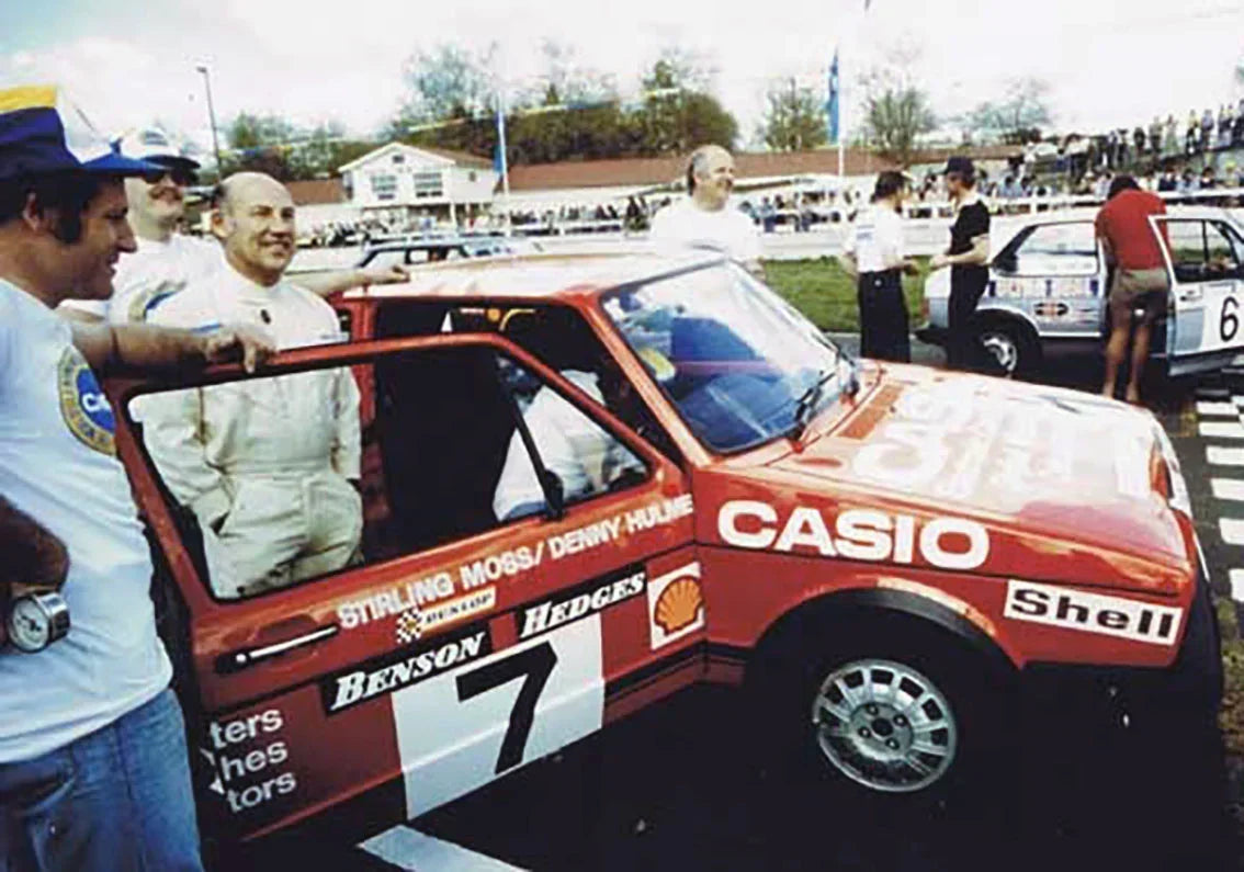 SIR STIRLING MOSS RACE LESTON RACING SUIT