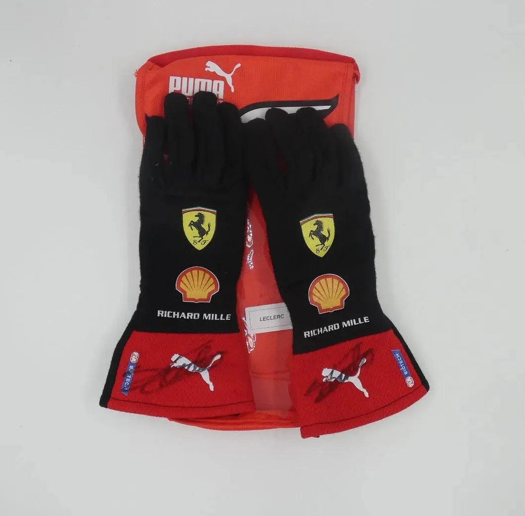 2023 Charles Leclerc Scuderia Ferrari F1 Race Gloves