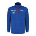 Haas Racing F1 2022 Men's Team Fitted 1/4 Zip Sweatshirt - Rustle Racewears
