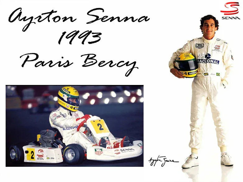 Ayrton Senna 1993 Replica race suit / Masters Paris Bercy
